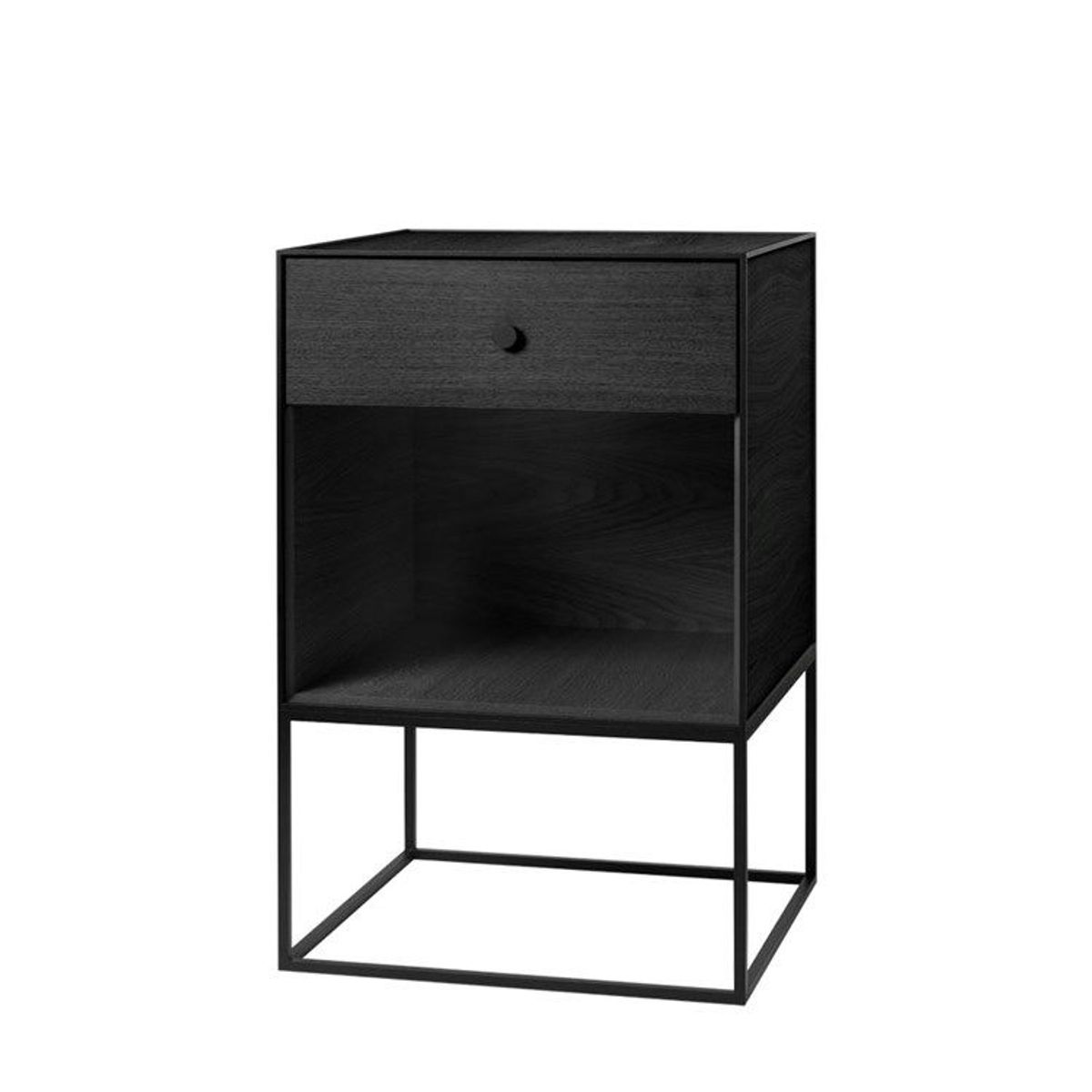 Audo Frame Sideboard 49 Black Stained Ash En Skuffe