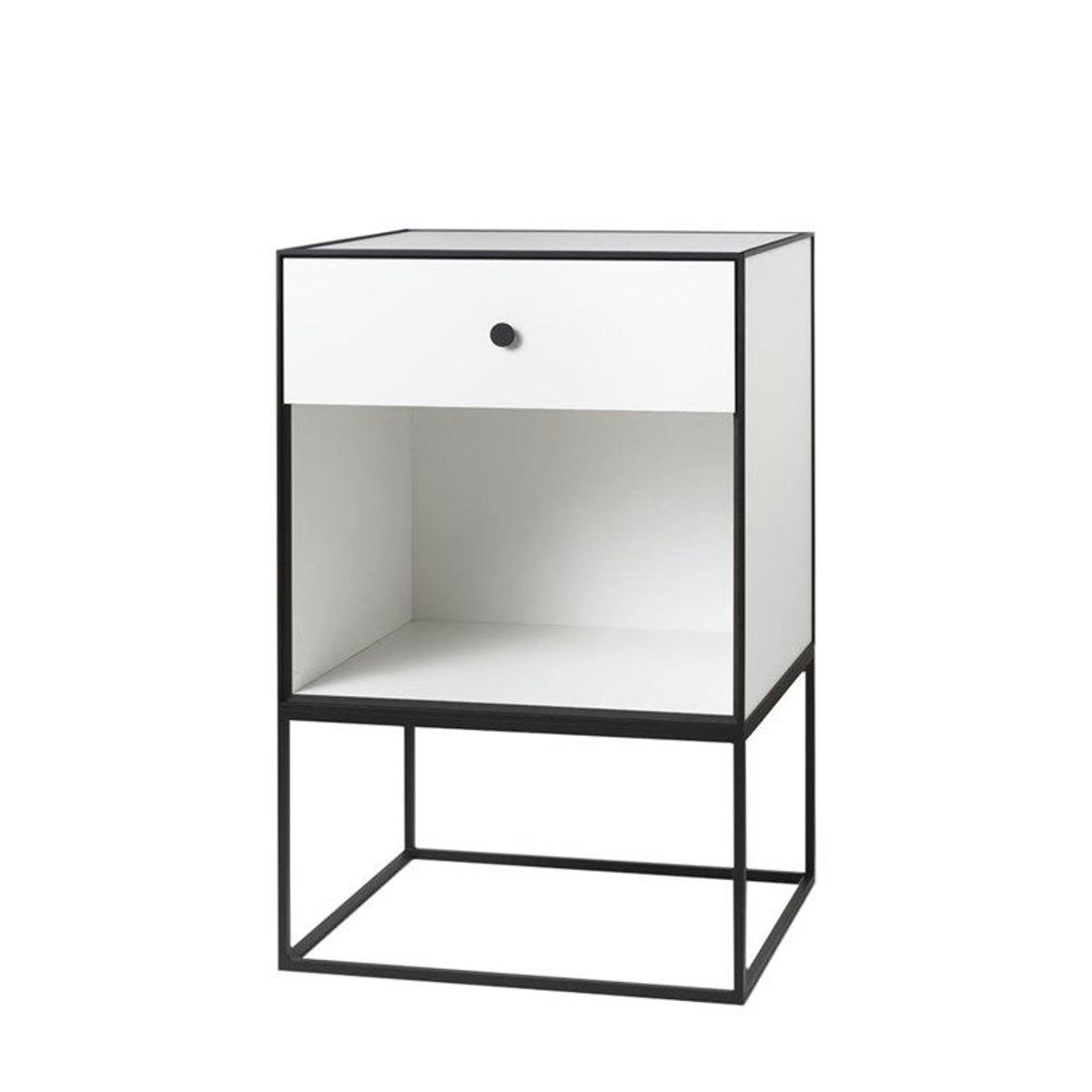 Audo Frame Sideboard 49 White En Skuffe