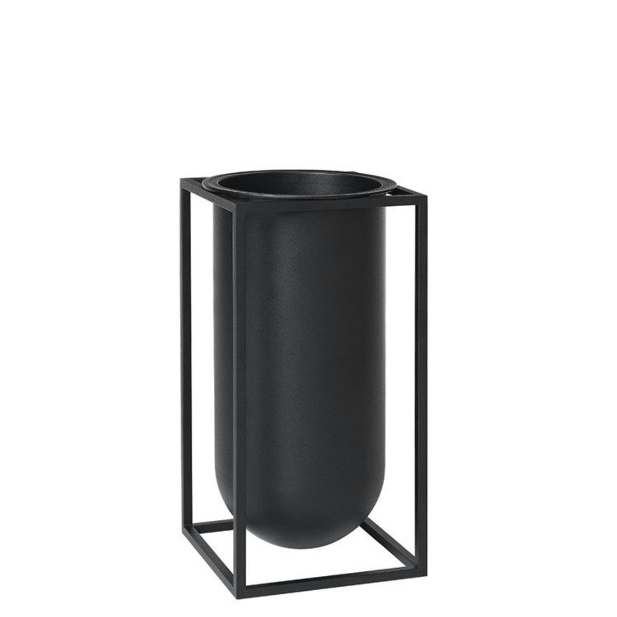 Audo Kubus Vase Lolo Black