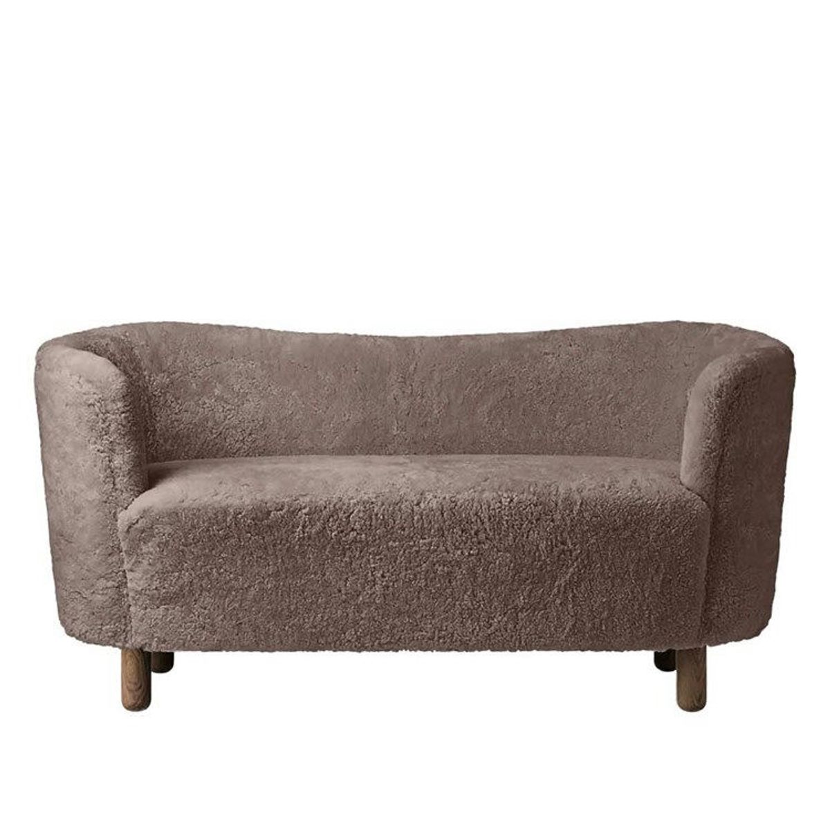 Audo Mingle Sofa Smoked Oak Sheepskin Sahara