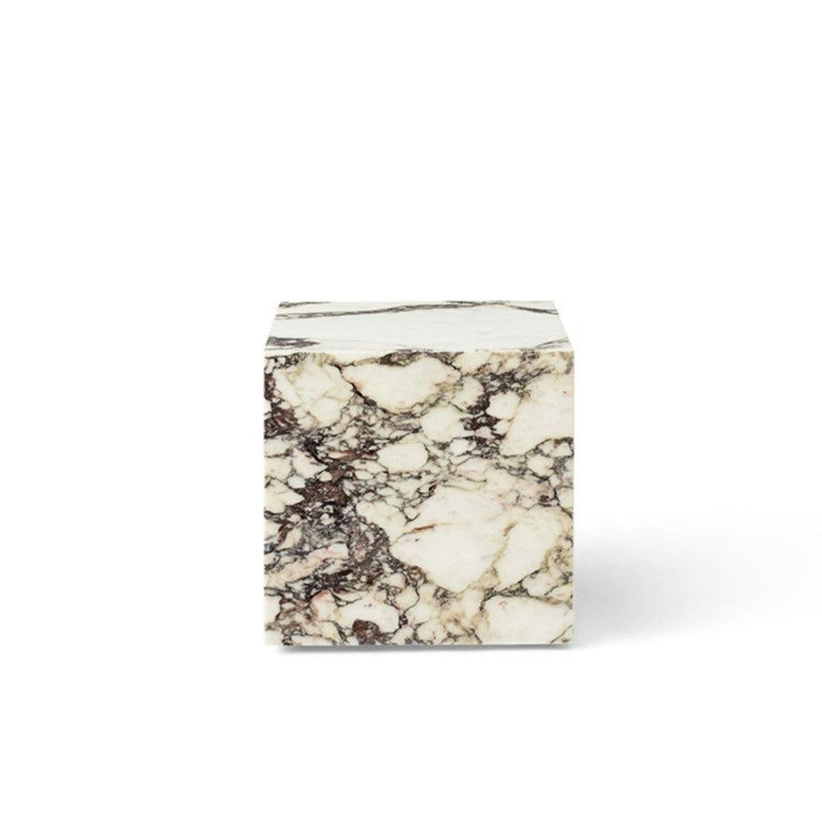 Audo Plinth Marmorbord Calacatta Viola Marble Cubic