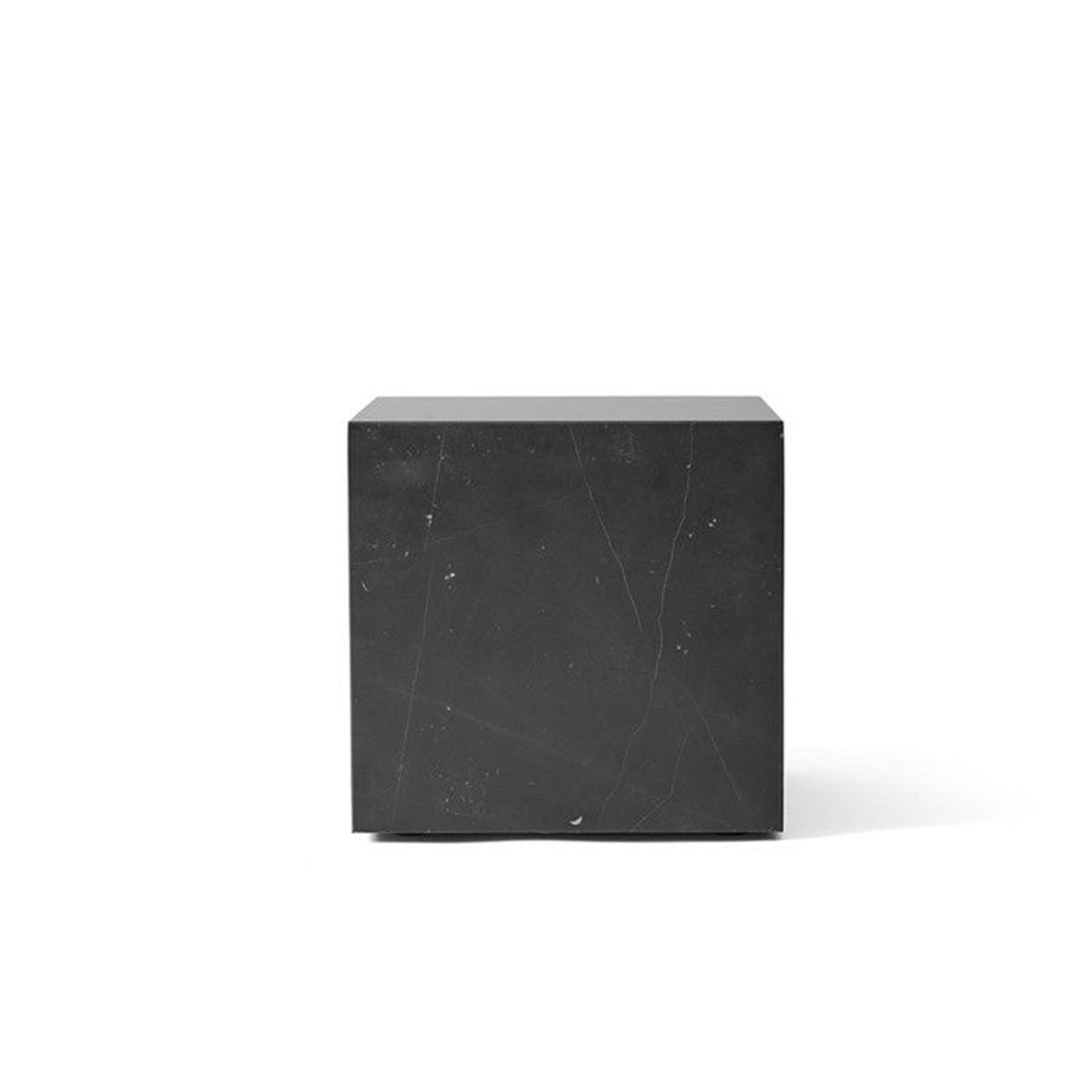 Audo Plinth Marmorbord Nero Marquina Marble Cubic