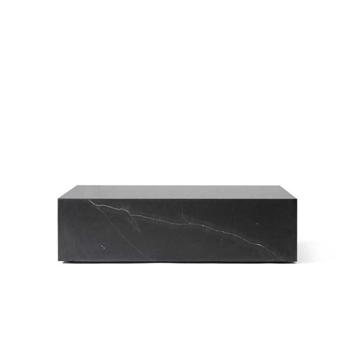 Audo Plinth Marmorbord Nero Marquina Marble Low