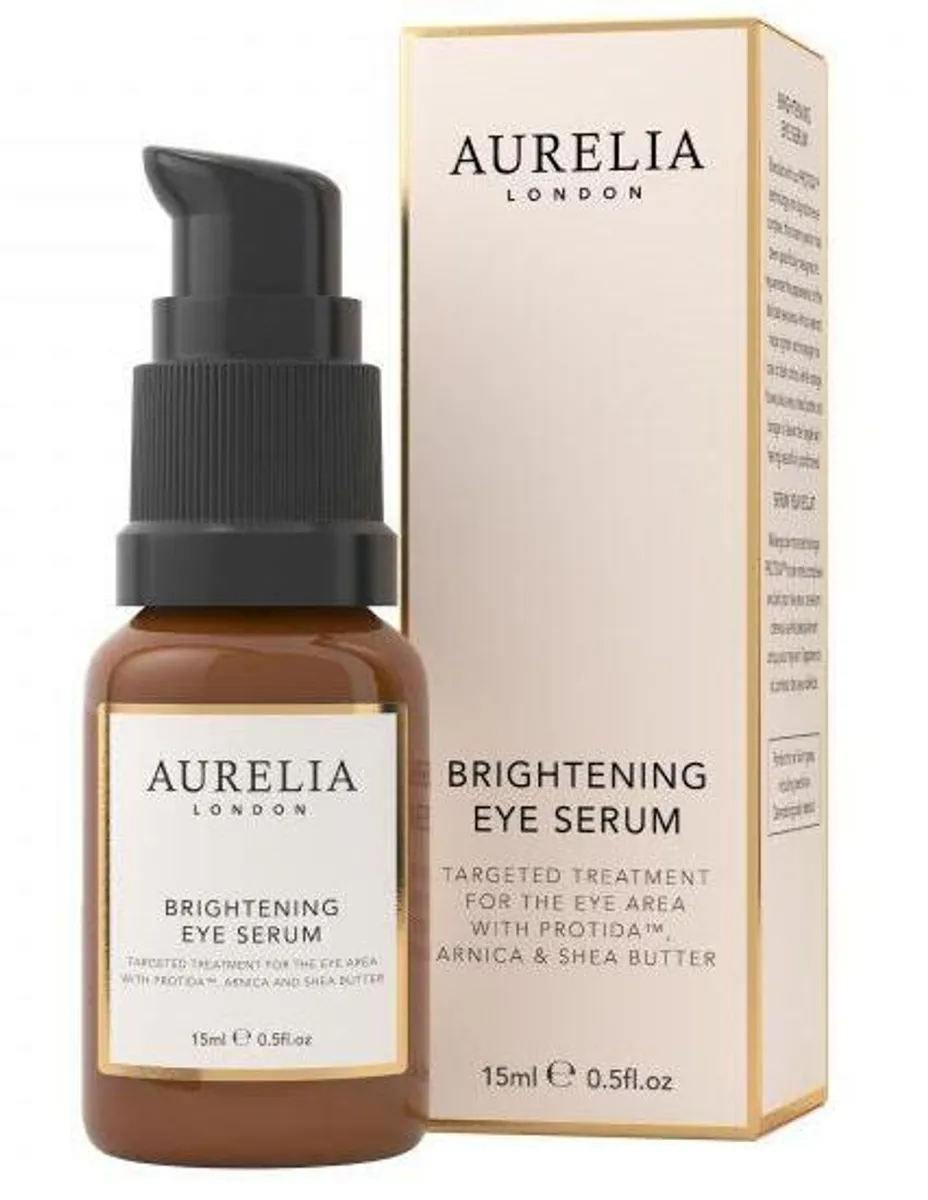 Aurelia Brightening Eye Serum, 15ml.