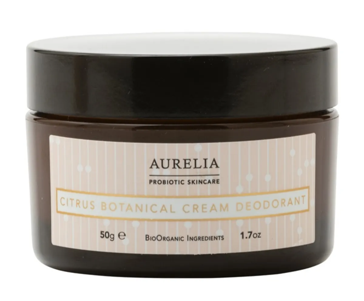 Aurelia Citrus Botanical Cream Deodorant, 50 g.