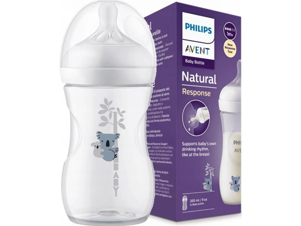 Avent Natural 2.0 Flaske 1M+ 260Ml (Scf033/17)