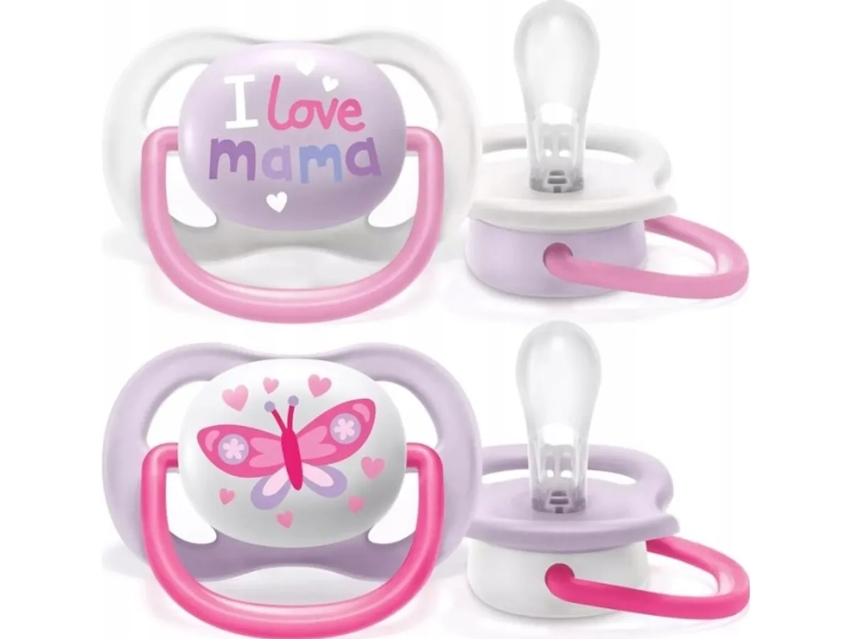 Avent Orthodontic Teat Ultra Air Butterfly 2 Pcs. 0-6M Avent