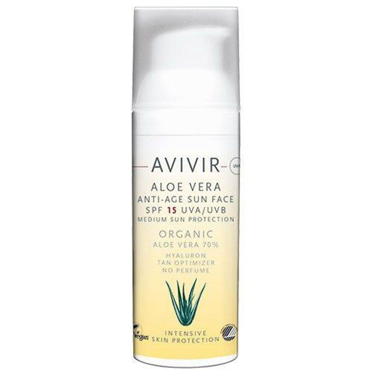 Avivir Aloe Vera Anti-Age Sun Face SPF 15, 50ml