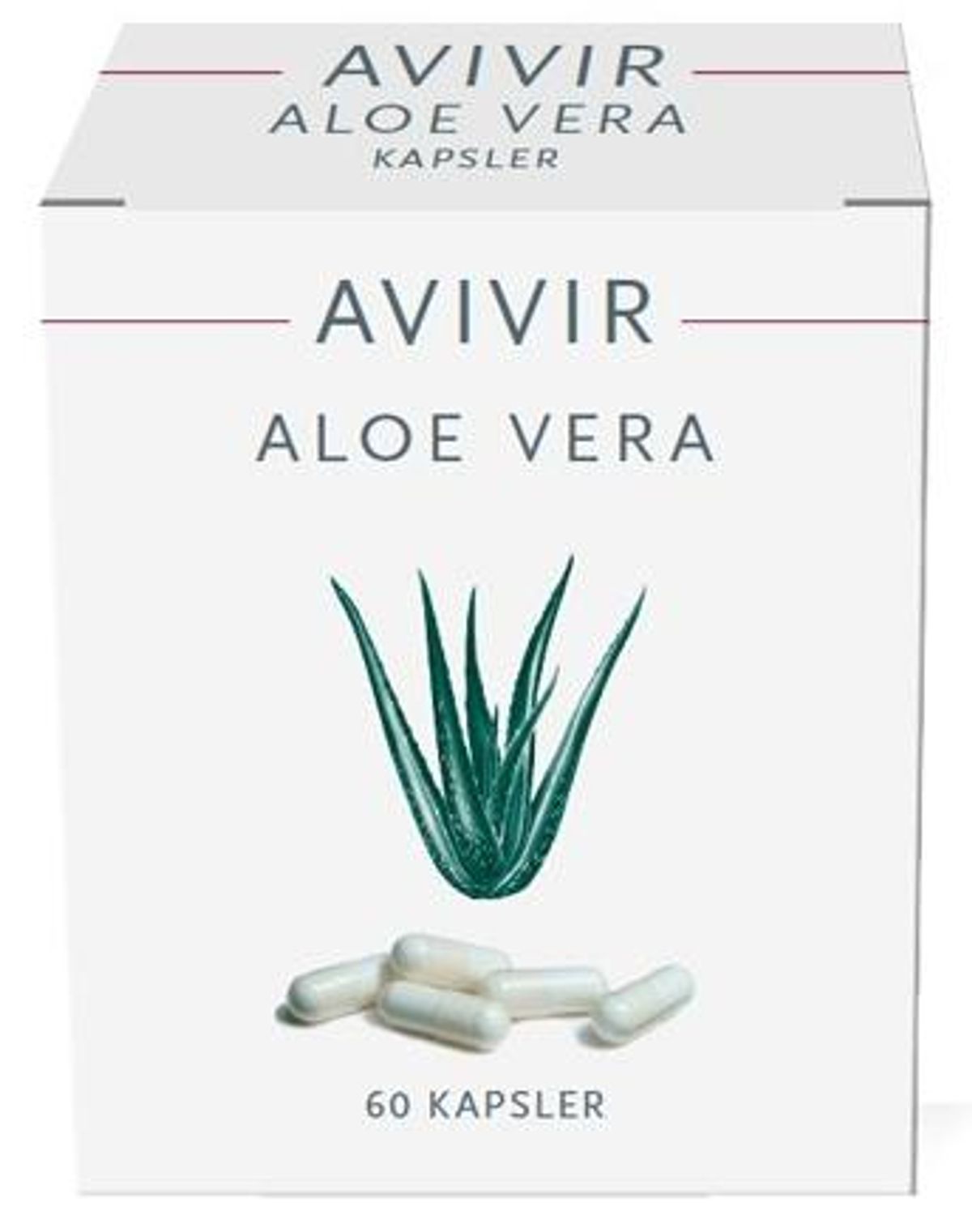 AVIVIR Aloe Vera Kapsler, 60kap.