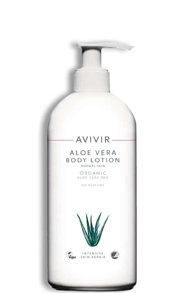 Avivir Aloe Vera lotion 90 % - 500 ml.