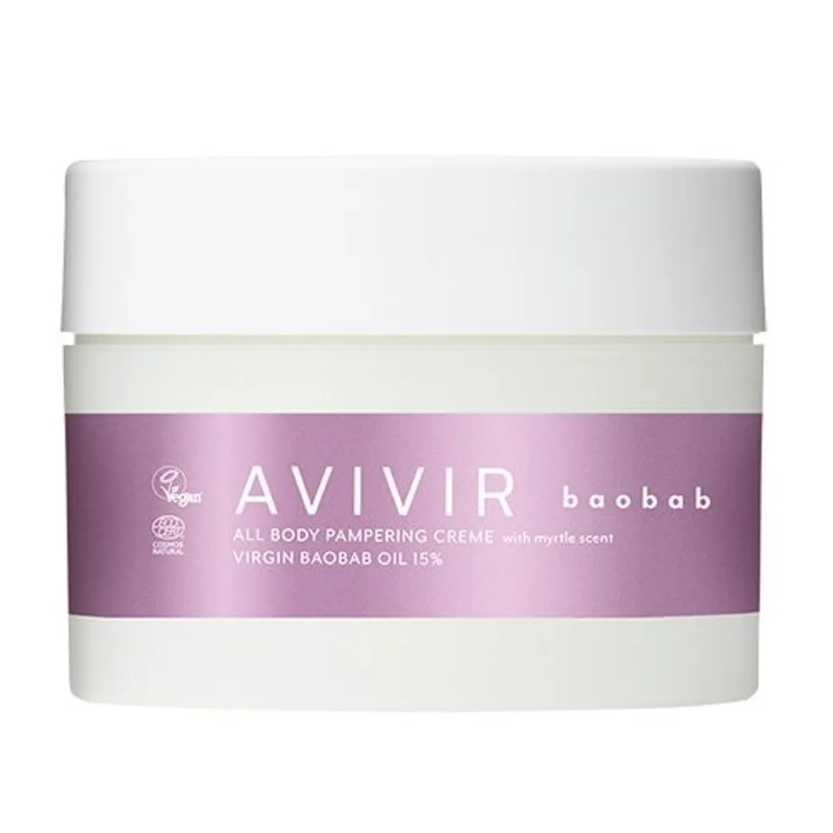 AVIVIR Baobab Creme myrtle Pampering All Body - 200 ml.