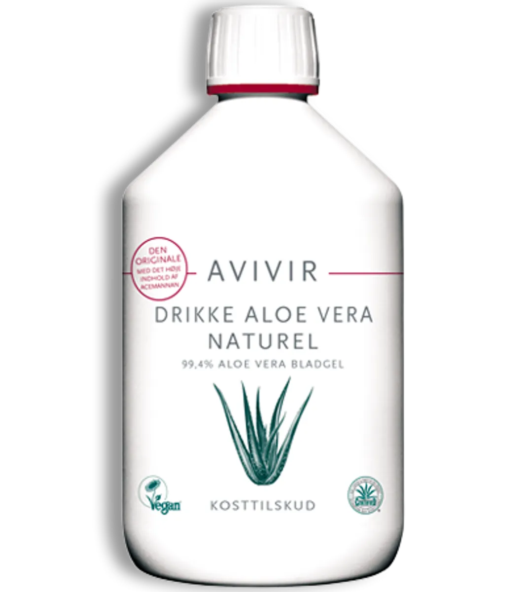 Avivir Drikke - Aloe Vera - 500 ml.