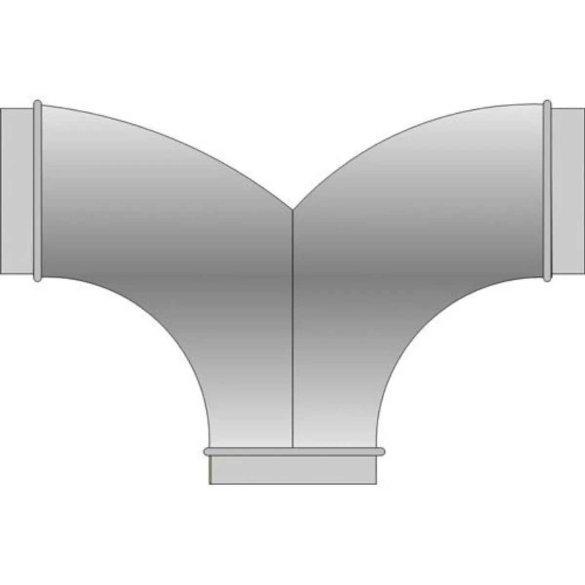 Axminster 90 ° Udsugedeler 125mm