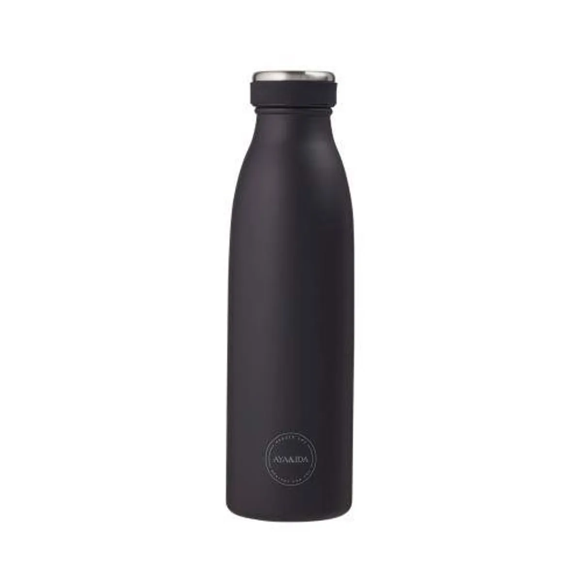 AYA&IDA Drikkeflaske - Matte Black - 500ML