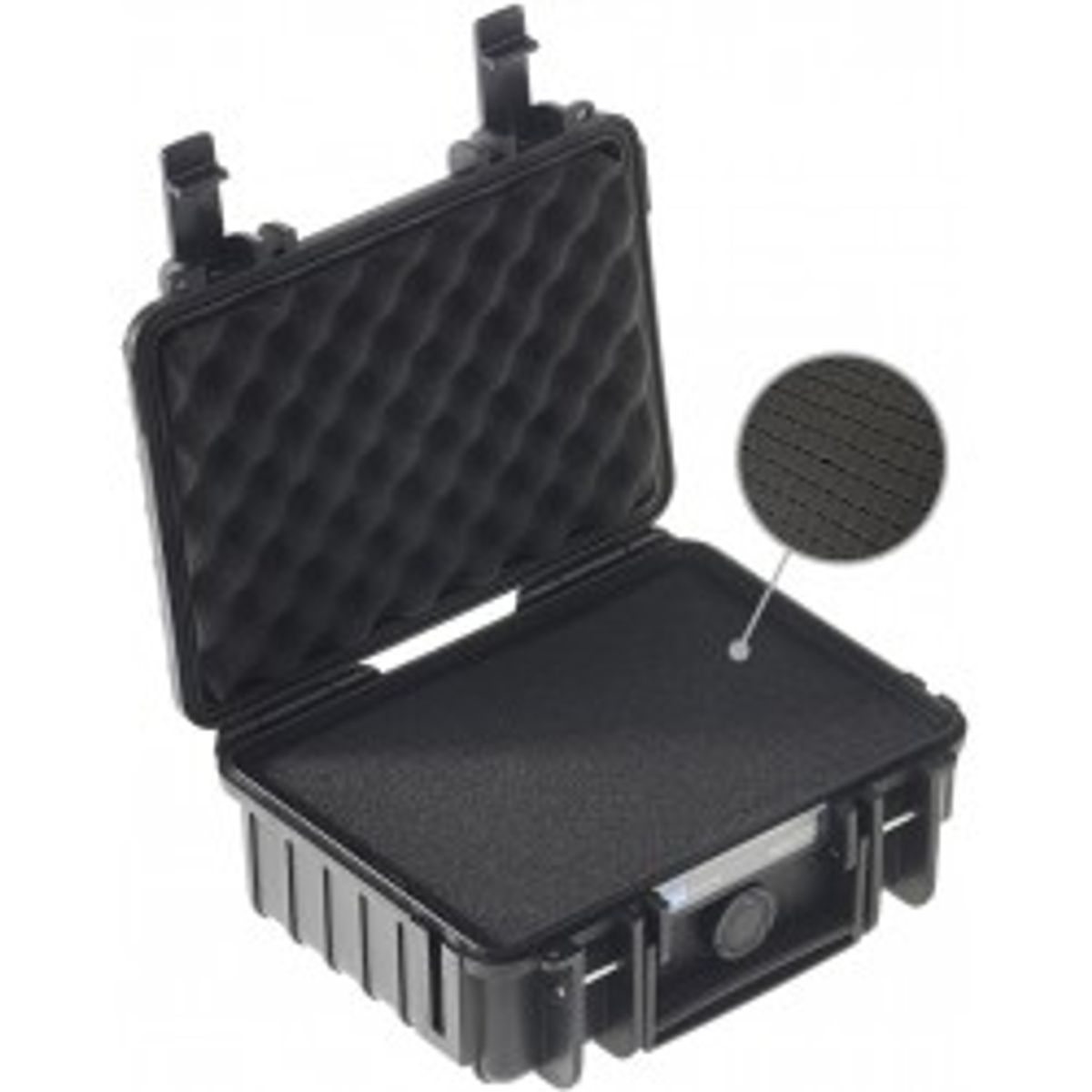 B&W Outdoor Cases BW Outdoor Case Type 500 BLK With foam insert - Kuffert