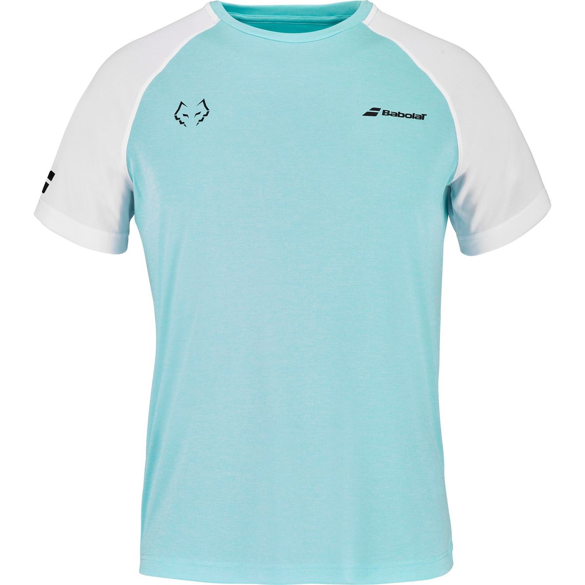 Babolat Crew Neck Tee Juan Lebron (Angel Blue/White) - L