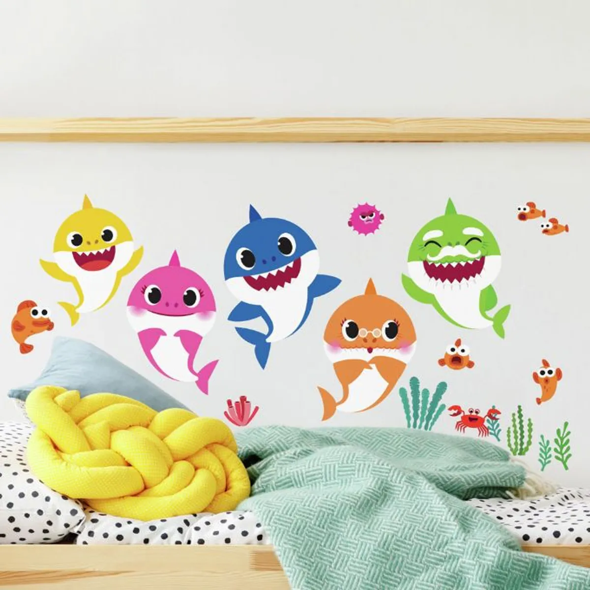 Baby Shark Wallstickers