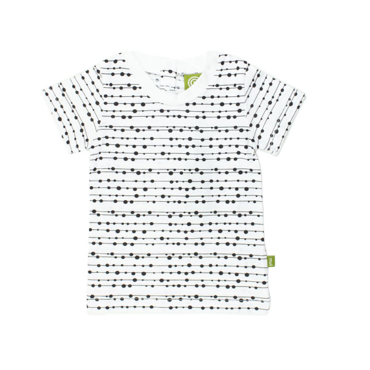 Baby T-shirt - Hvid med grafisk print