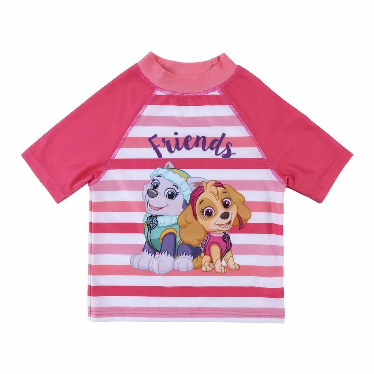 Bade T-shirt The Paw Patrol Pink 3 år