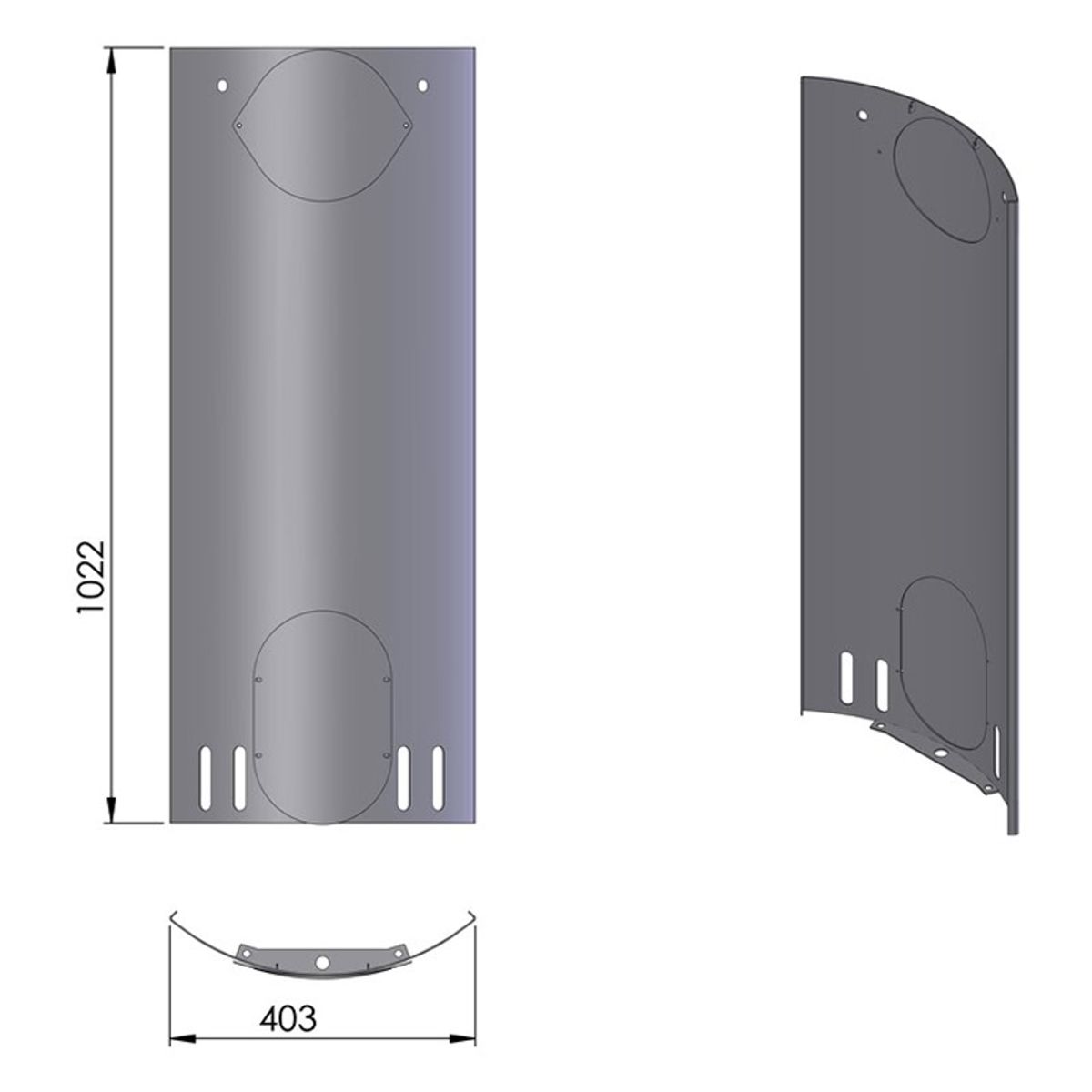 Bagplade TermaTech TT20/TT21/TT23