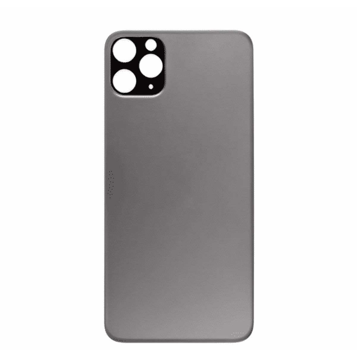 Bagsideglas til iPhone 11 Pro Deep Grey - iHero