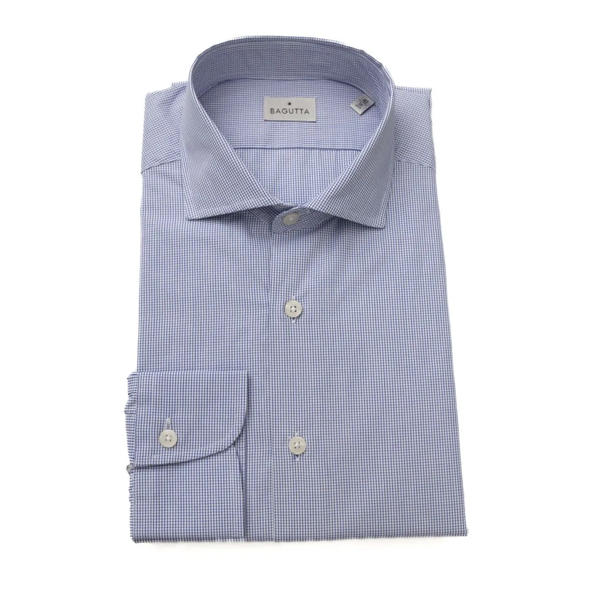 Bagutta Elegant Cotton French Collar Dress Shirt