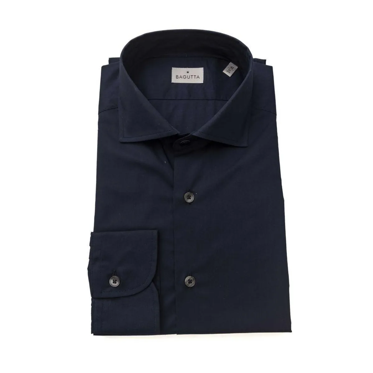 Bagutta Elegant Slim Fit French Collar Shirt