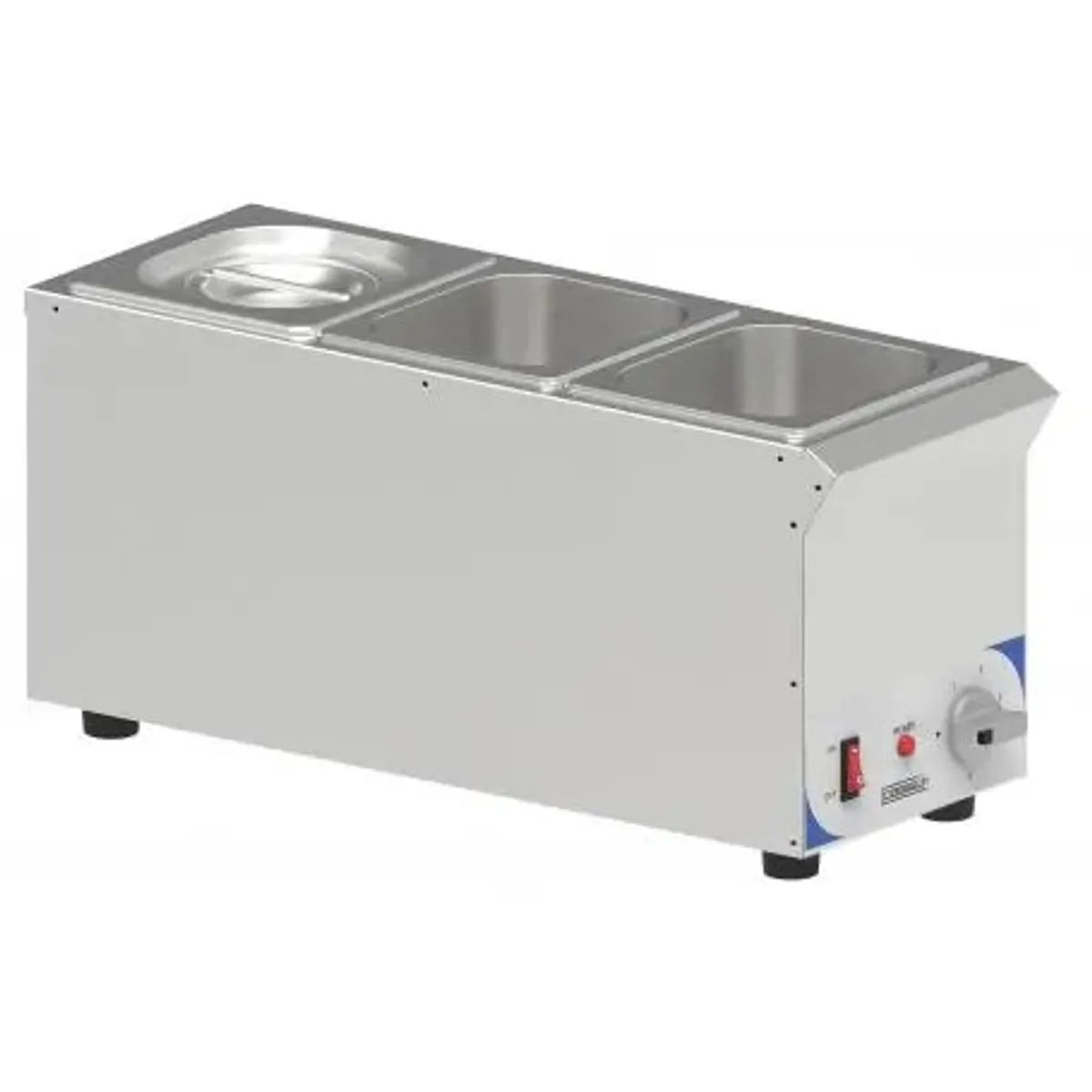 Bain-Marie til sauce 3 X GN 1/6 - Kompakt