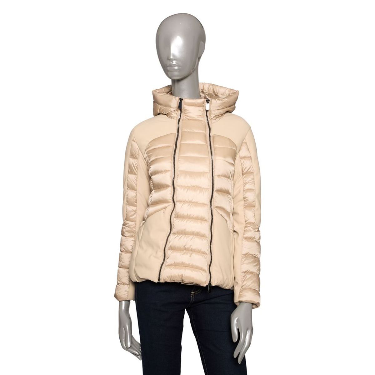 Baldinini Trend Beige Polyester Jackets & Coat