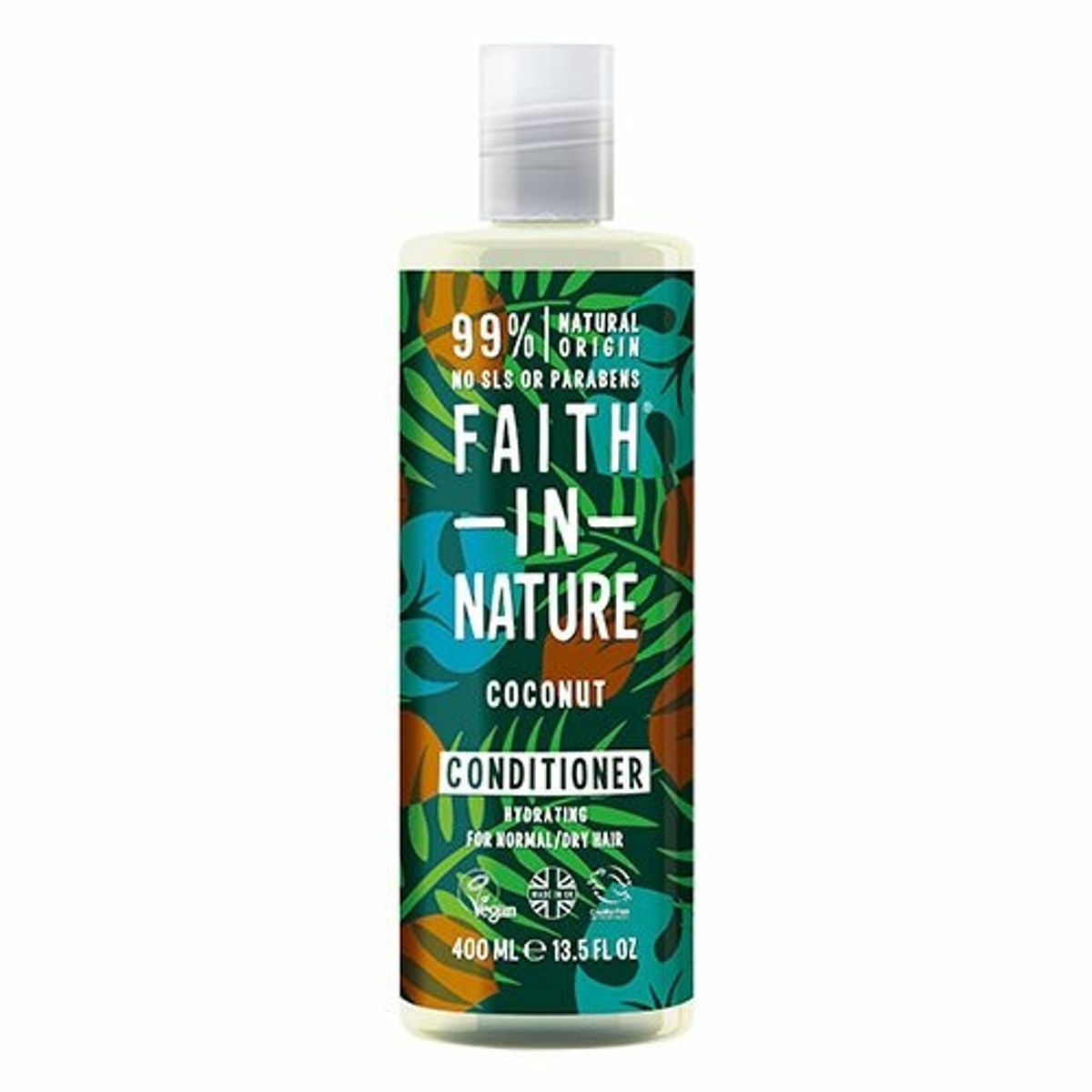 Balsam Kokos Faith in Nature - 400 ml.