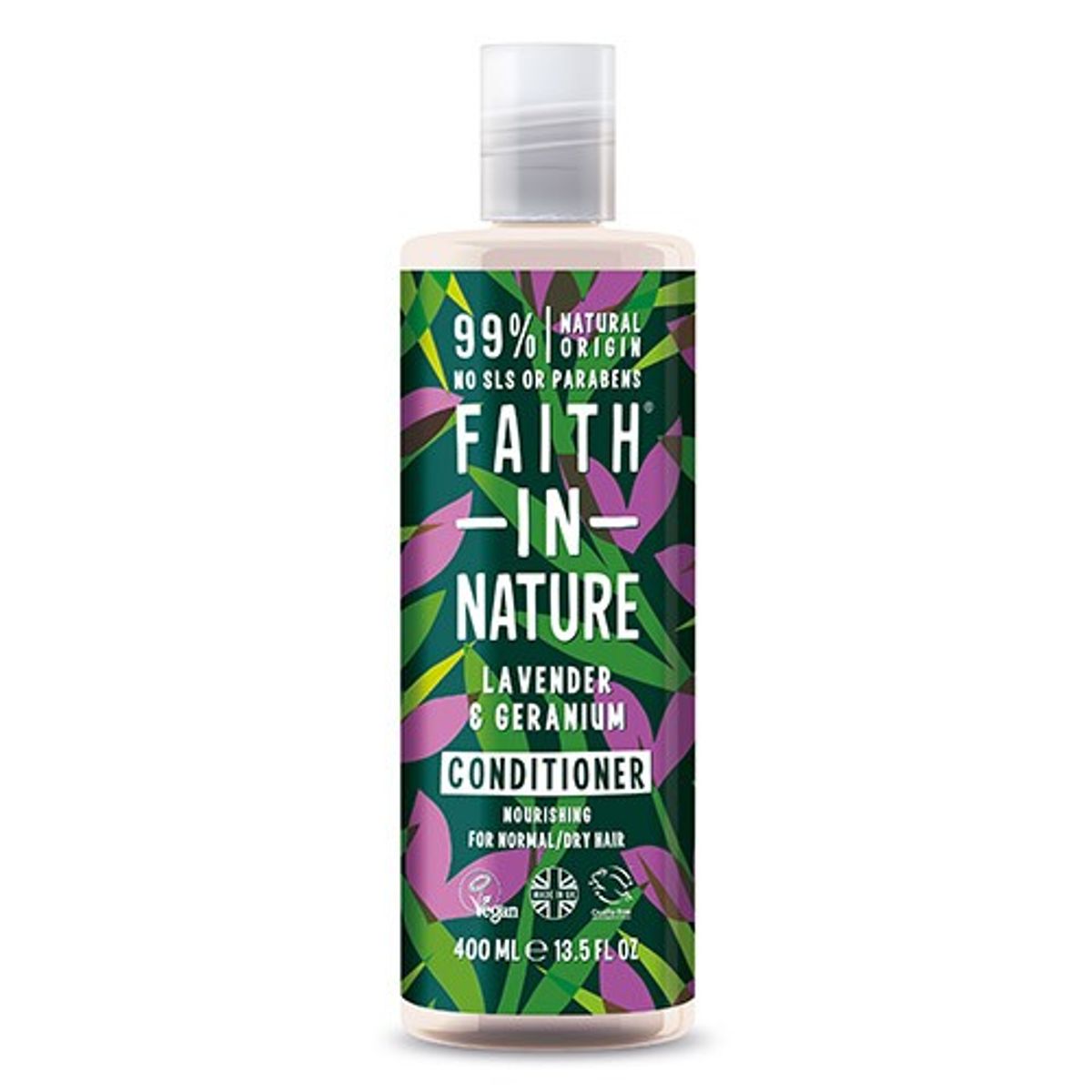 Balsam Lavendel & Geranium - 400 ml - Faith in Nature