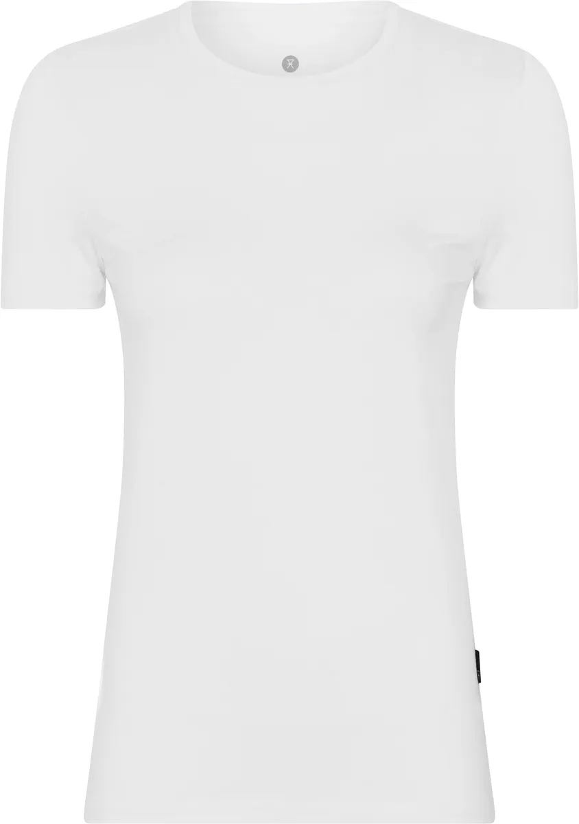 Bambus T-Shirt Slim, Dame, JBS of Denmark, Hvid, Str. Medium