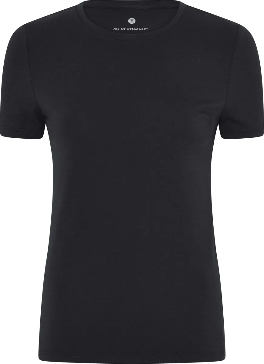 Bambus T-Shirt Slim, Dame, JBS of Denmark, Sort, Str. Medium