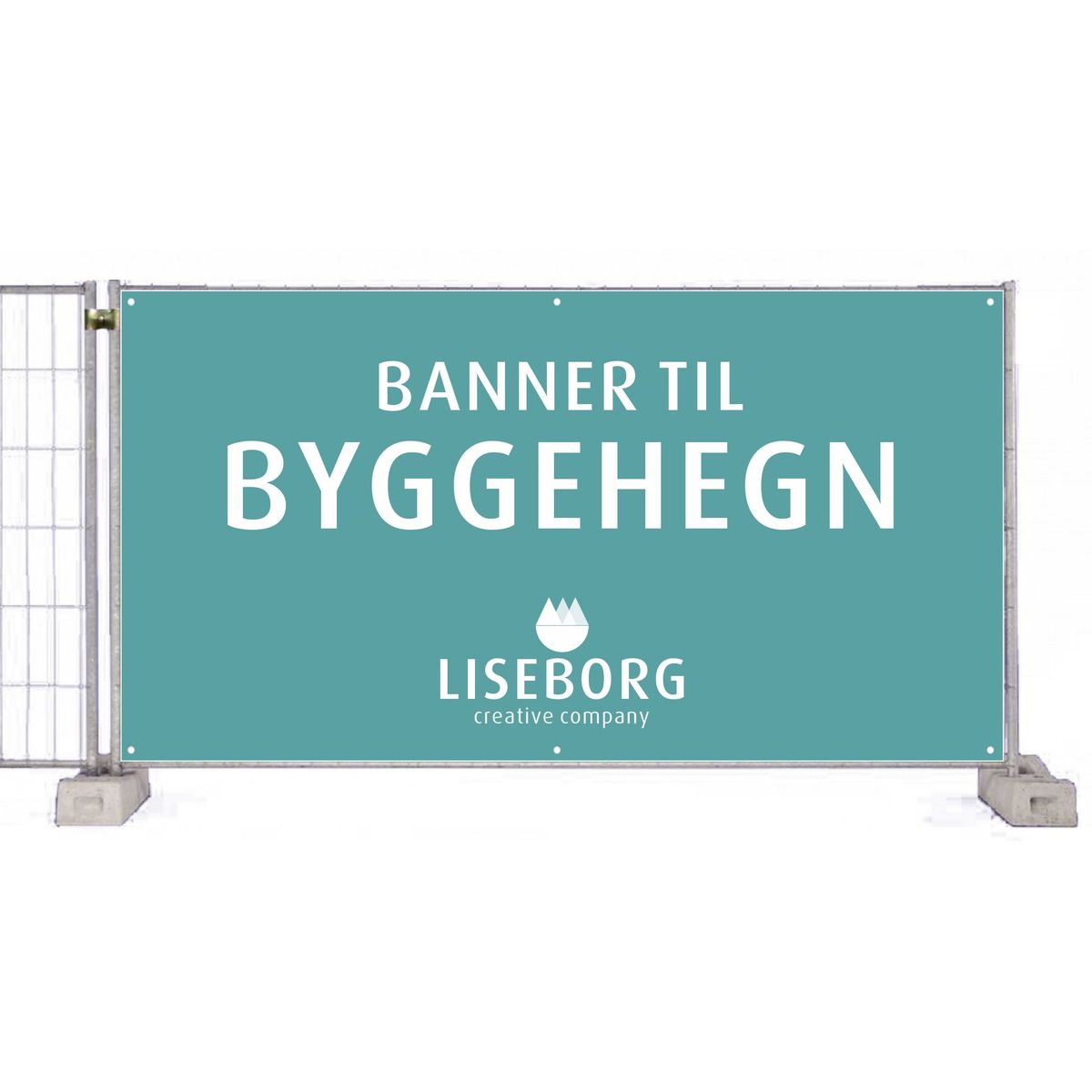 Banner til byggehegn