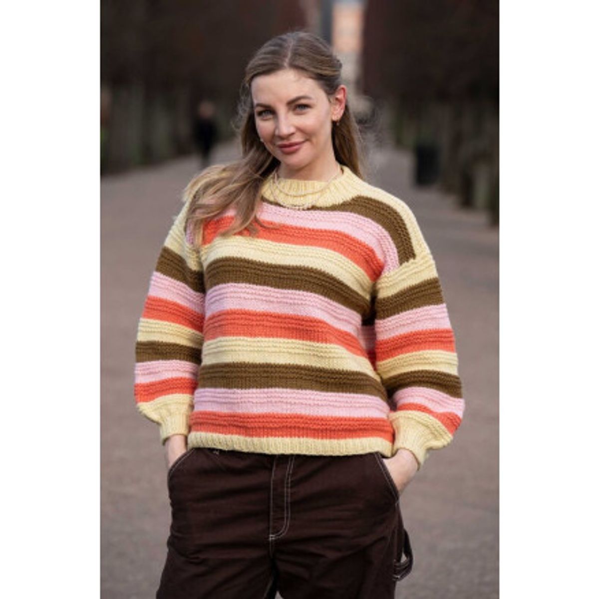 BarbaraSweateren Molly by Mayflower - Sweater Strikkeopskrift str. S-X - Medium