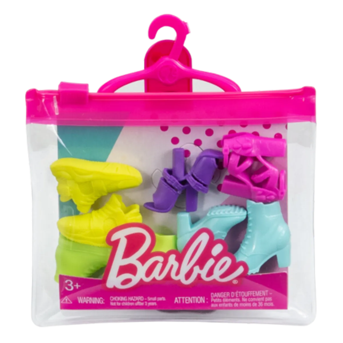 Barbie Accessories Sko - 5 stk