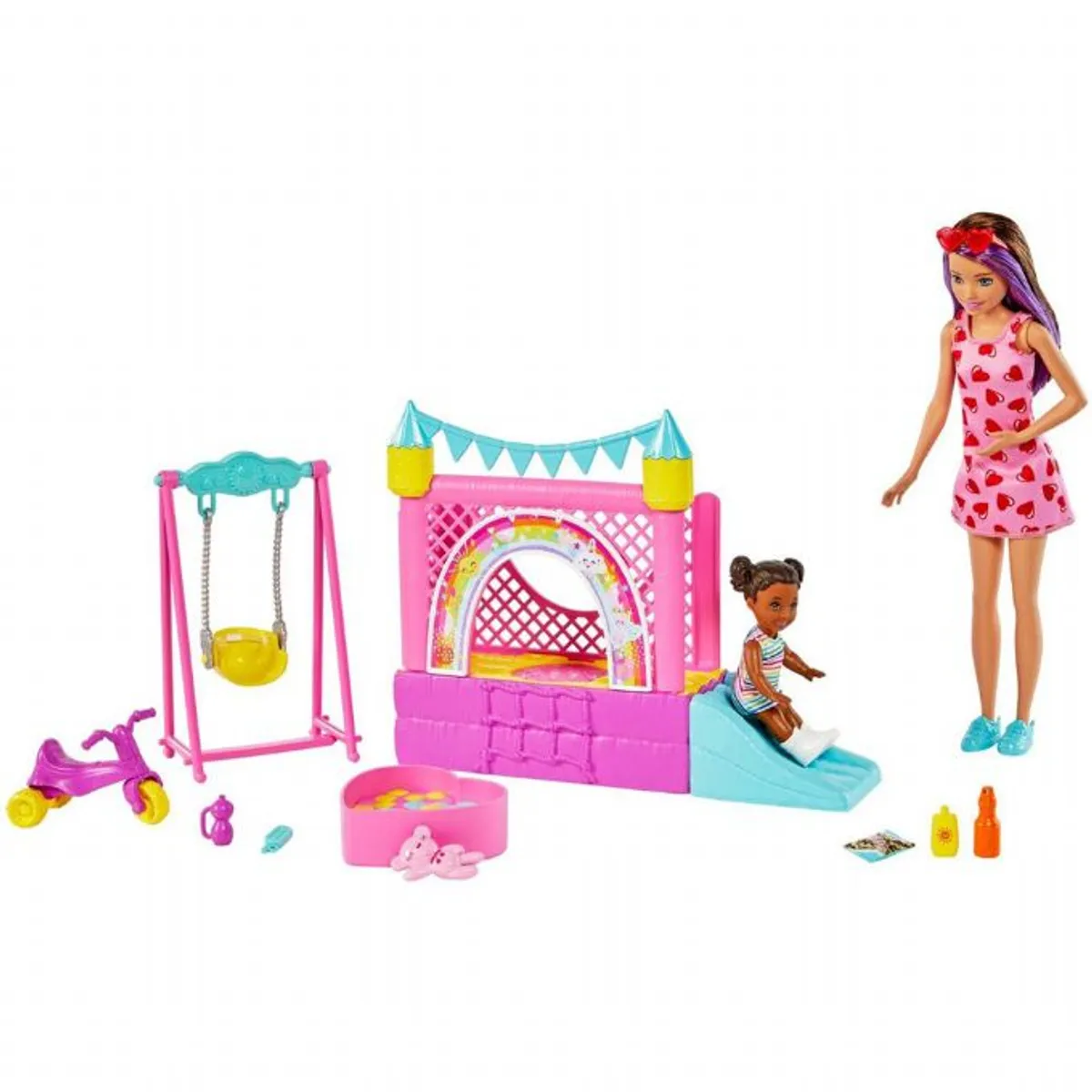 Barbie Babysitter Bounce House