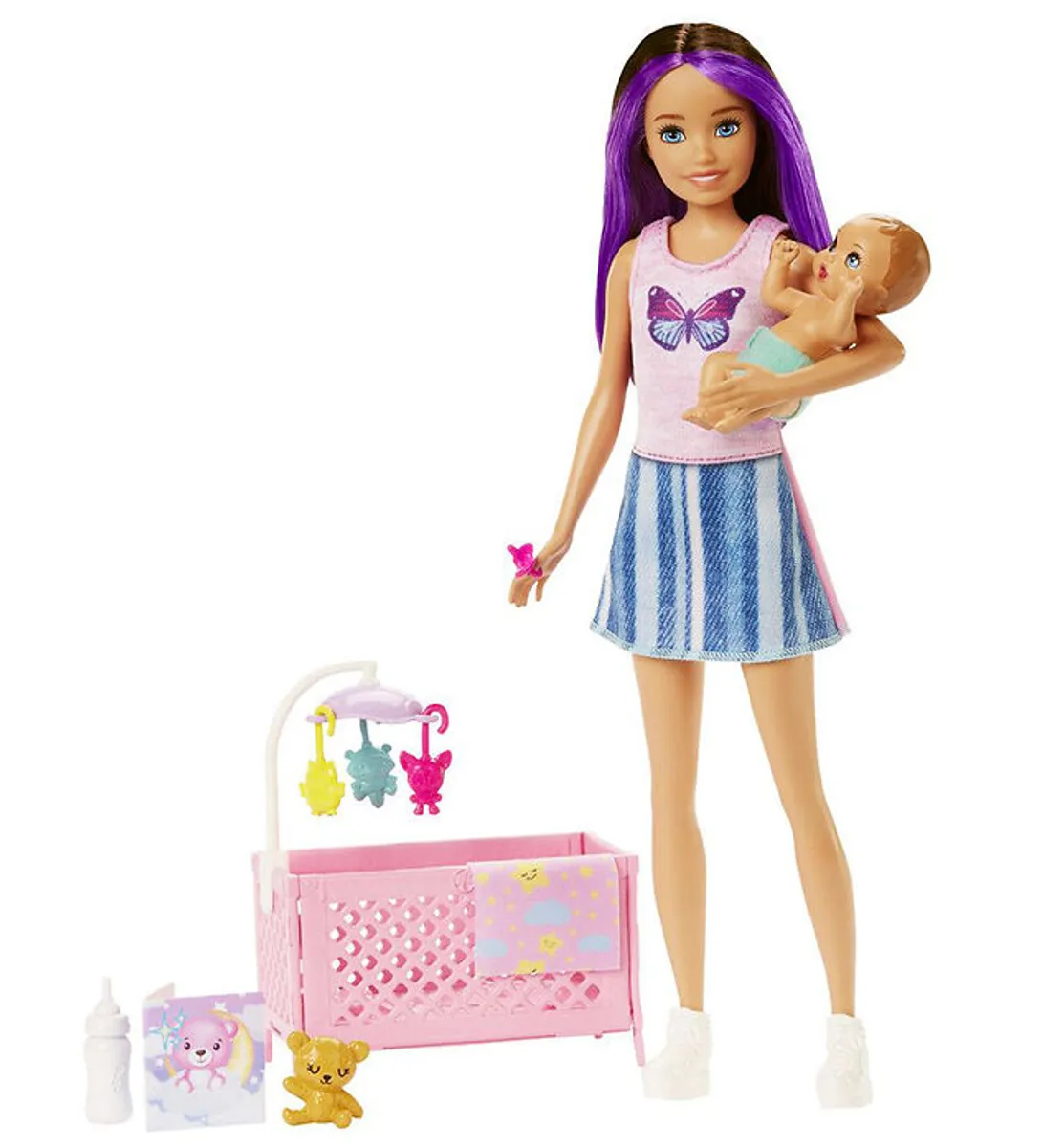 Barbie Dukke - 30 cm - Skipper Babysitter Sleepy Baby