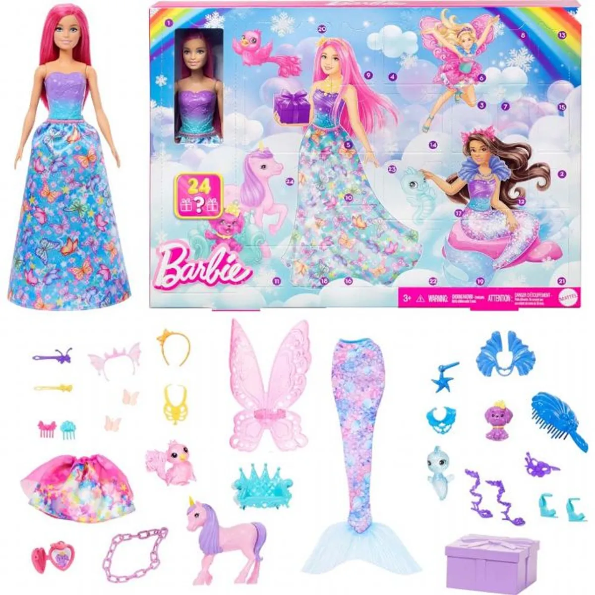 Barbie Fairytale Julekalender 2024