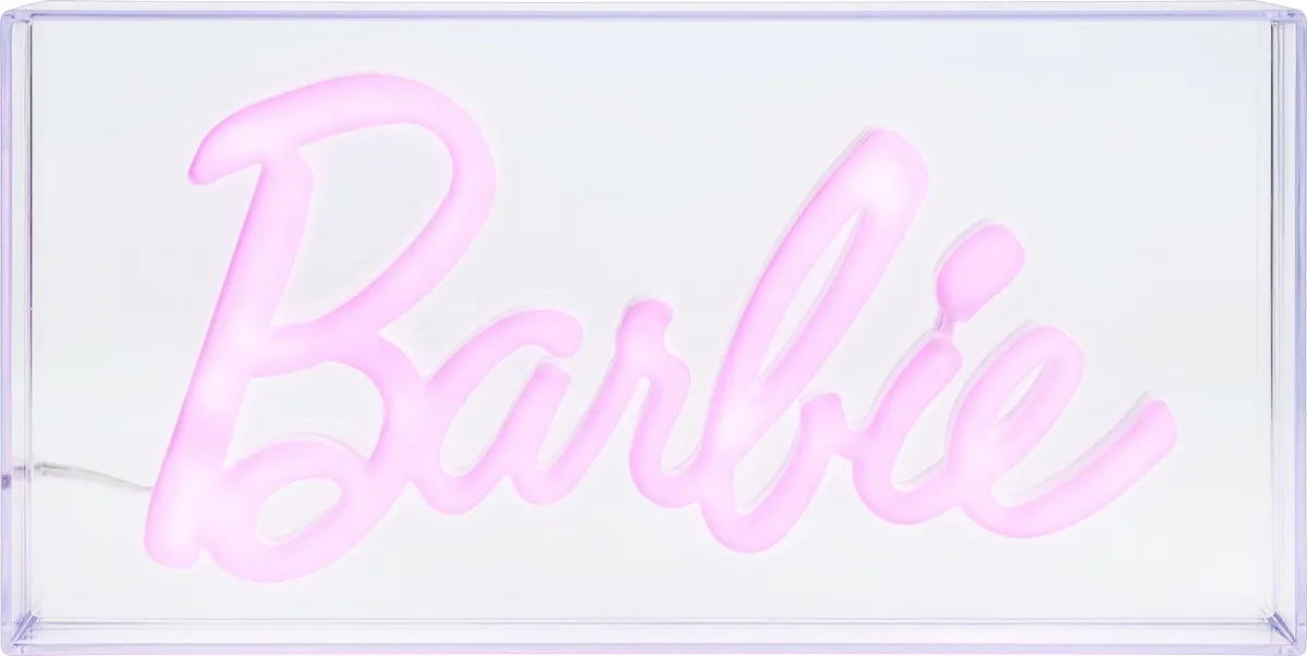 Barbie Lampe - Neon Led Lys - Pink