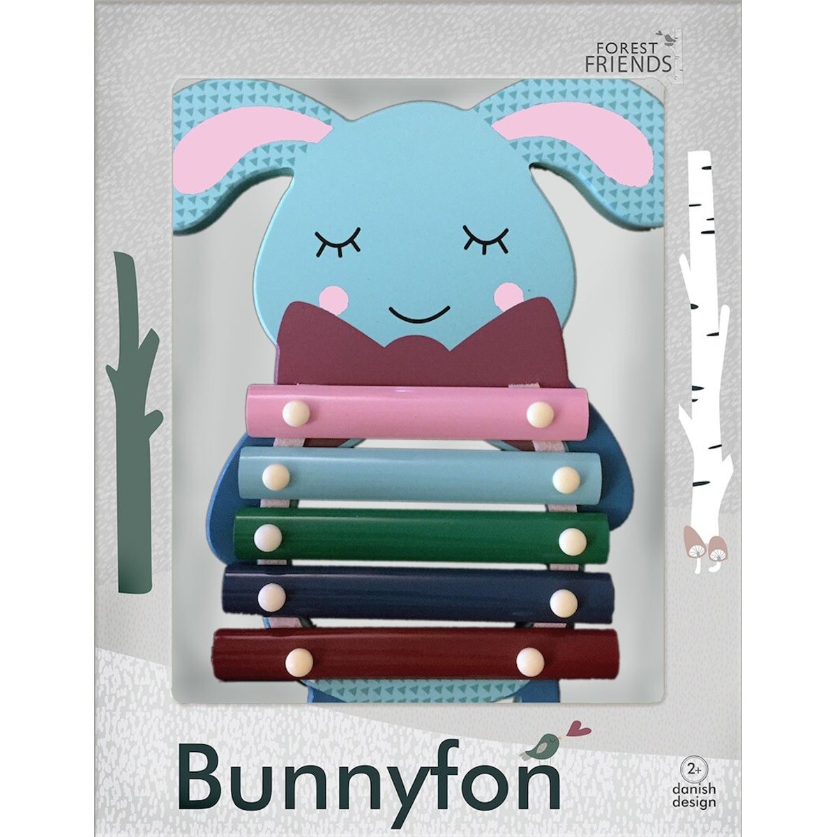 Barbo Toys - Xylofon Til Baby - Forest Friends