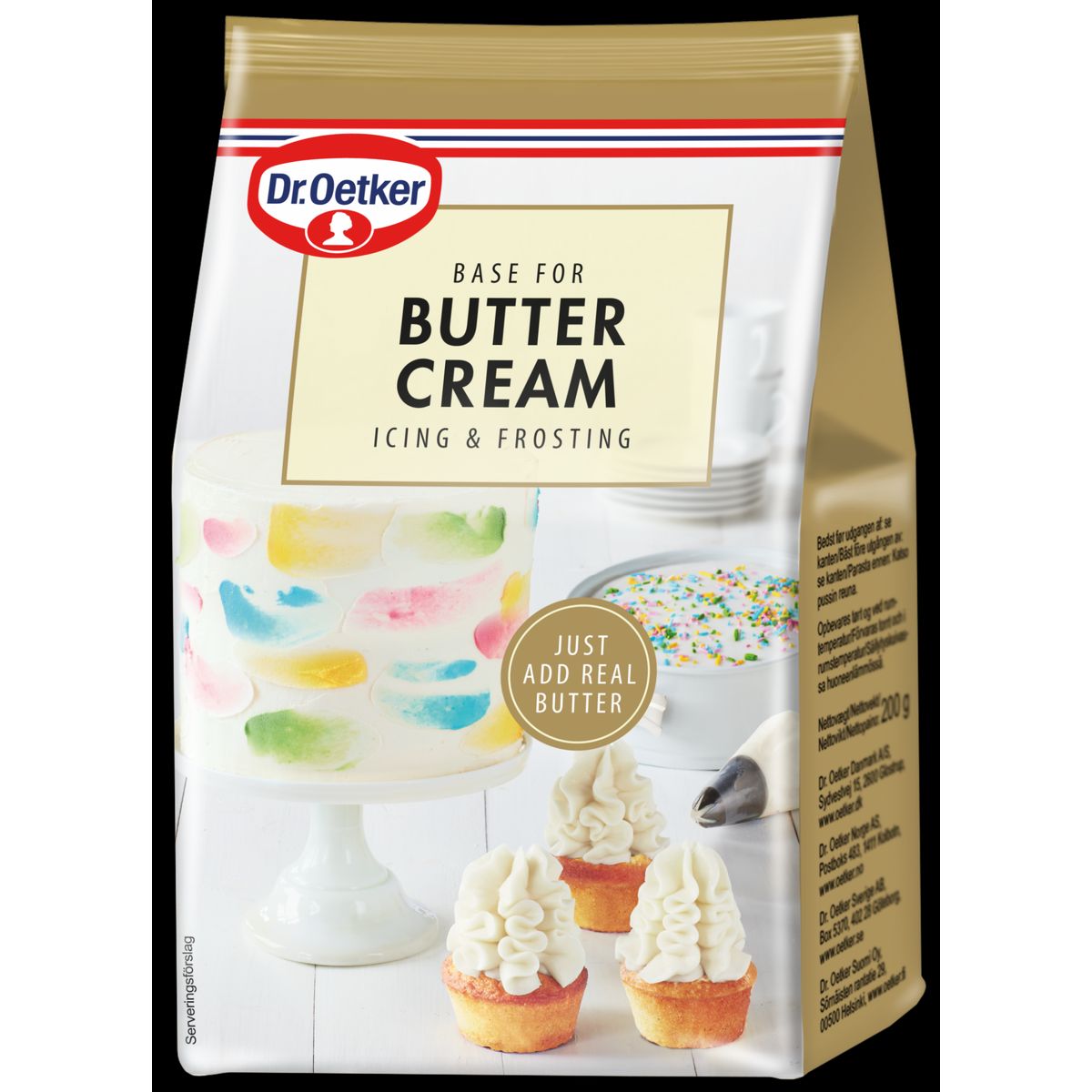 Base for Buttercream 230 g - Dr. Oetker