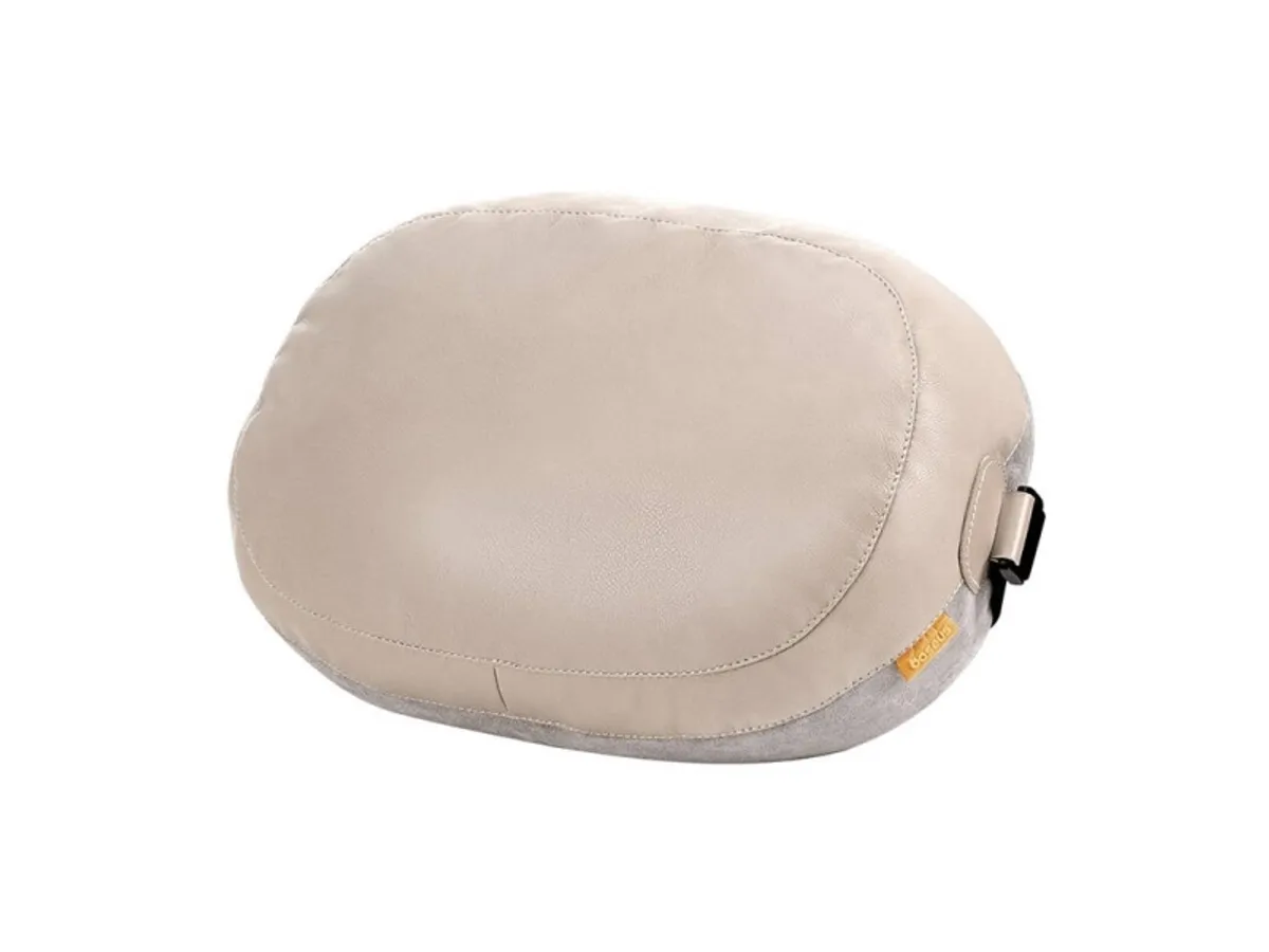 Baseus Comfort Ride, Siddepude, Bil, Imiteret Læder, Polyester, Velour, Beige, Grå, Monokromatisk, 300 Mm