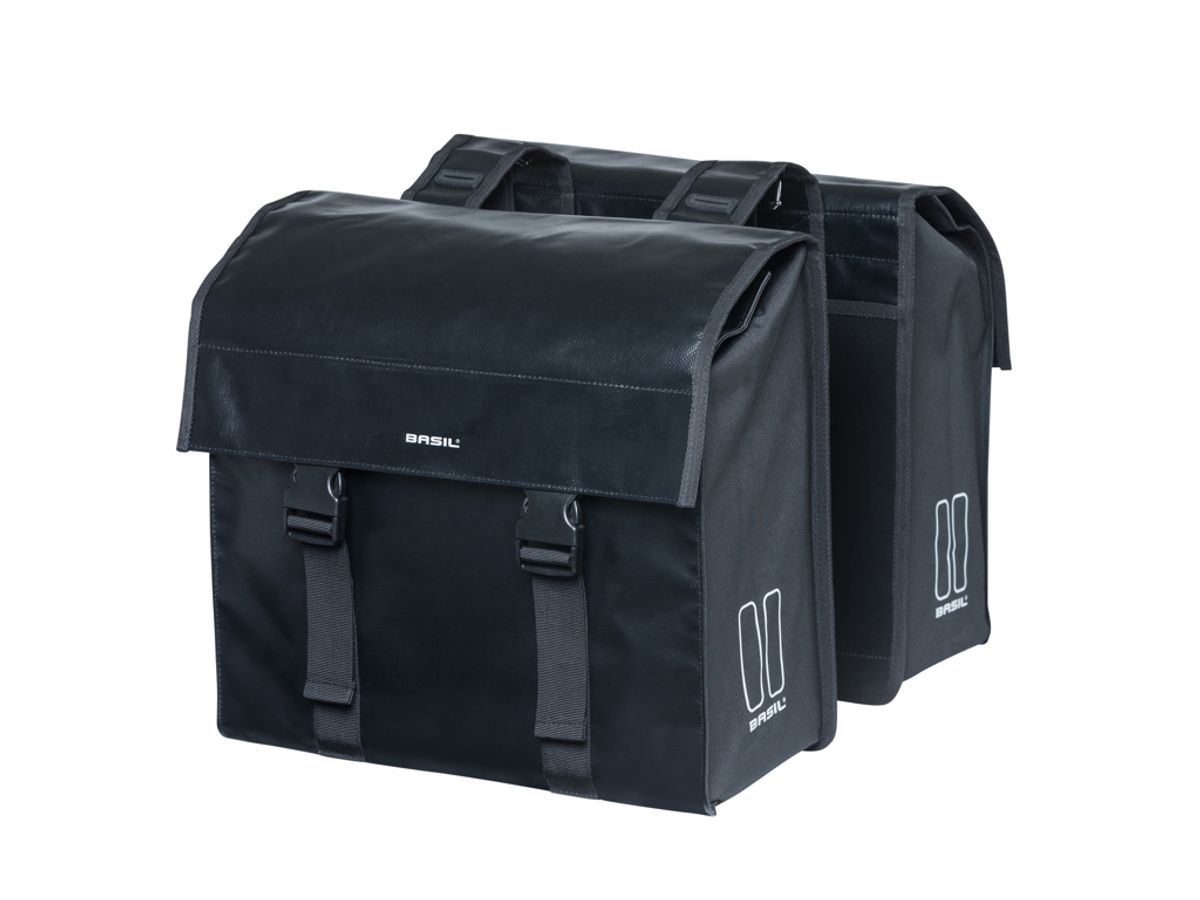 Basil Urban Load - Cykeltaske - Double bag - 48-53 liter - Black