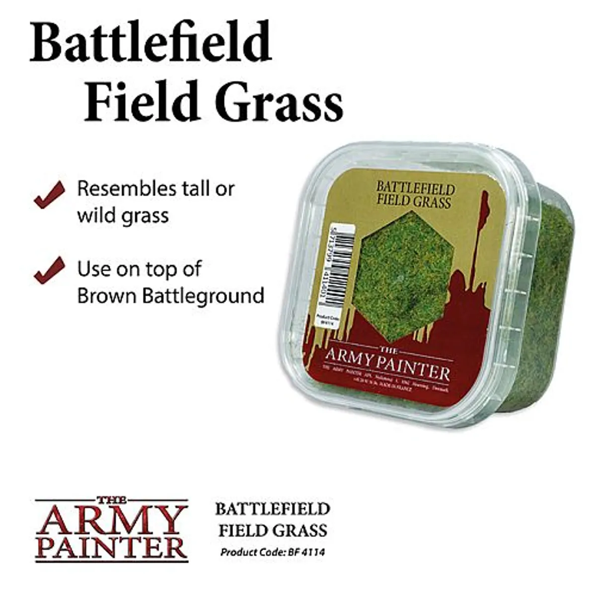 Basing - Army Painter - Battlefield Field Grass - BF4114