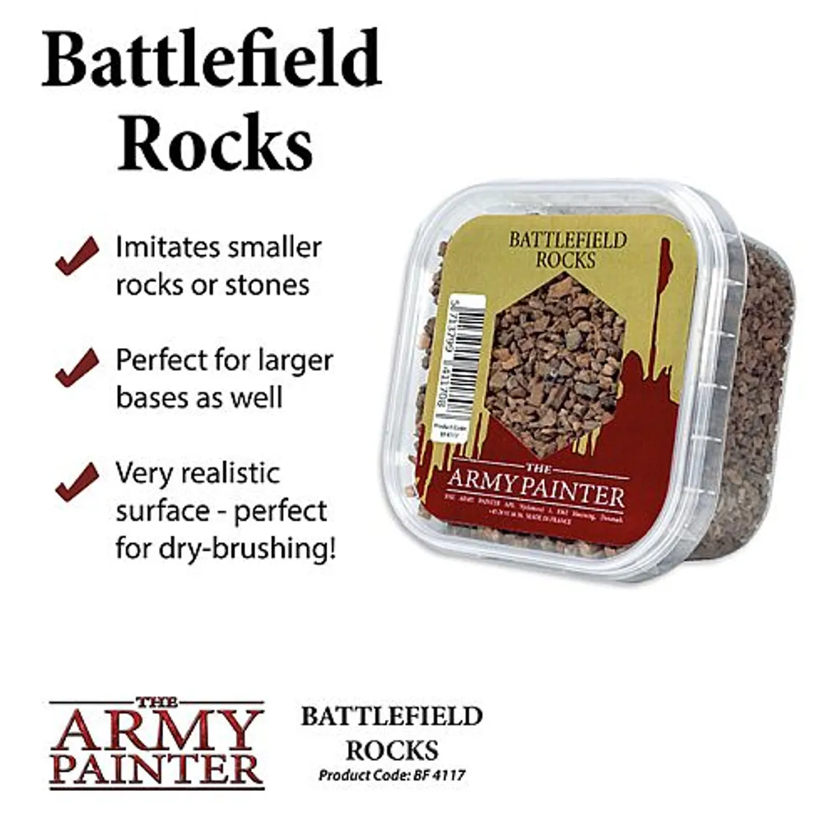 Basing - Army Painter - Battlefield Rocks - BF4117