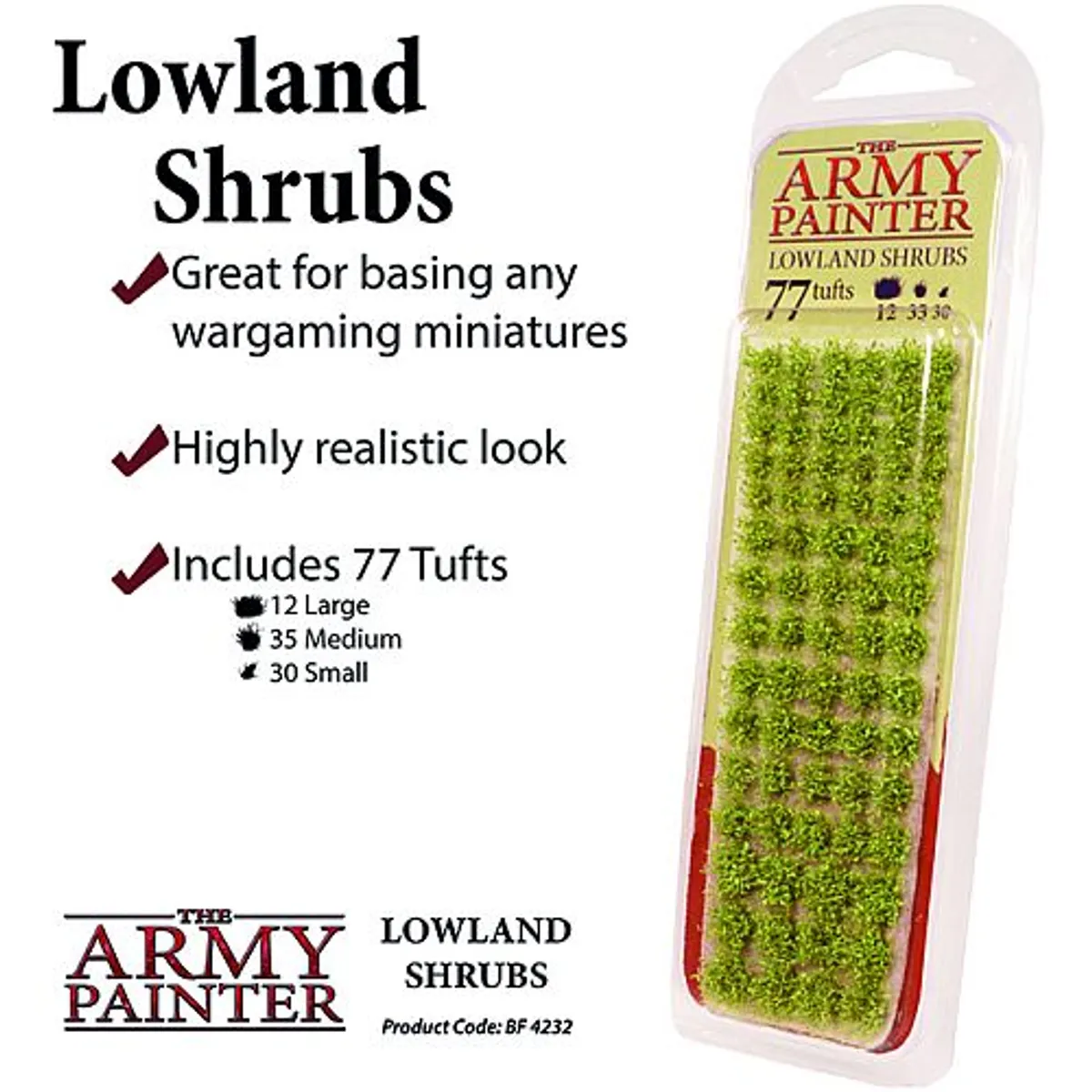 Basing - Army Painter - Battlefields: Lowland Shrubs - BF4232