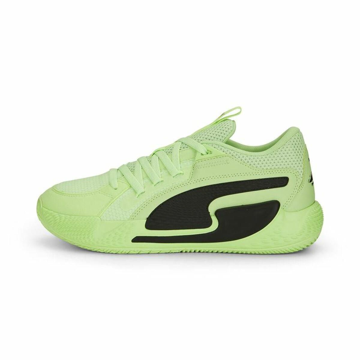 Basketballsko til voksne Puma Court Rider Chaos Lime 43