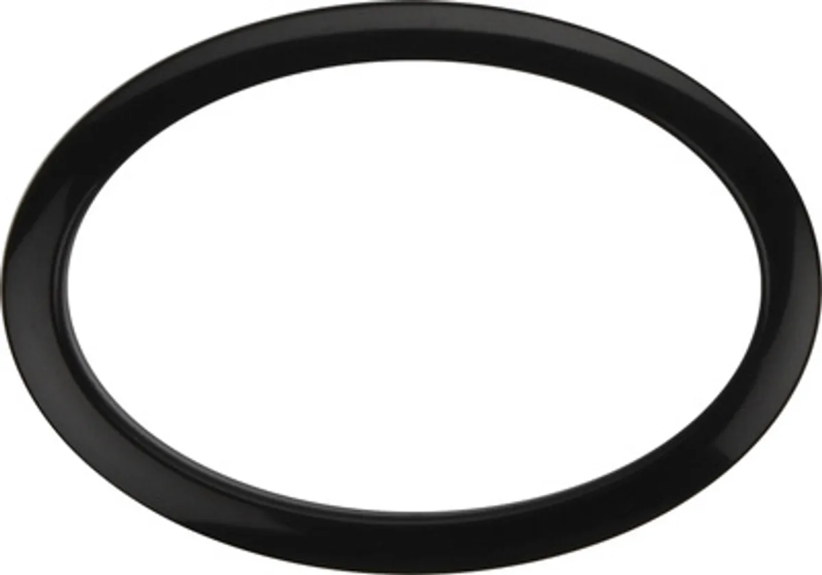 Bass Drum O ´s Oval 6" Beskyttelse ring til trommeskind - Sort