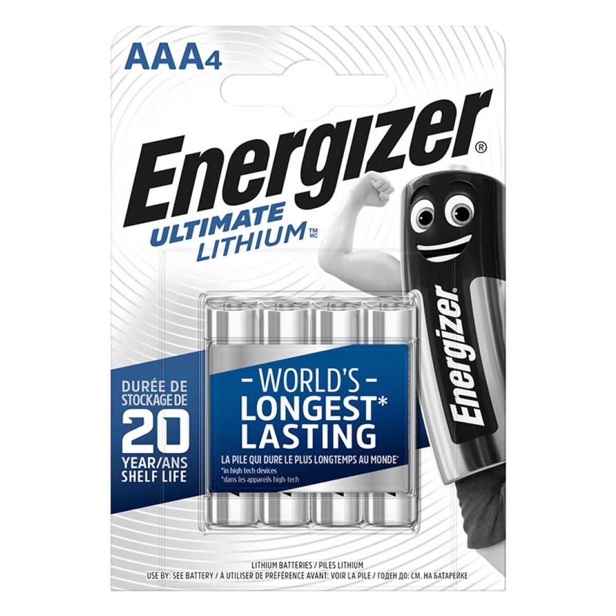 Batteri Energizer Lithium AAA L92.